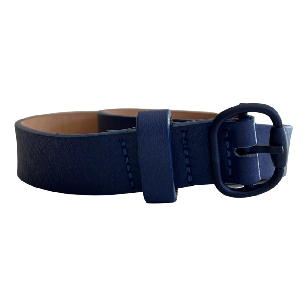 NWOT Missoni belt Blue Leather belt women 40